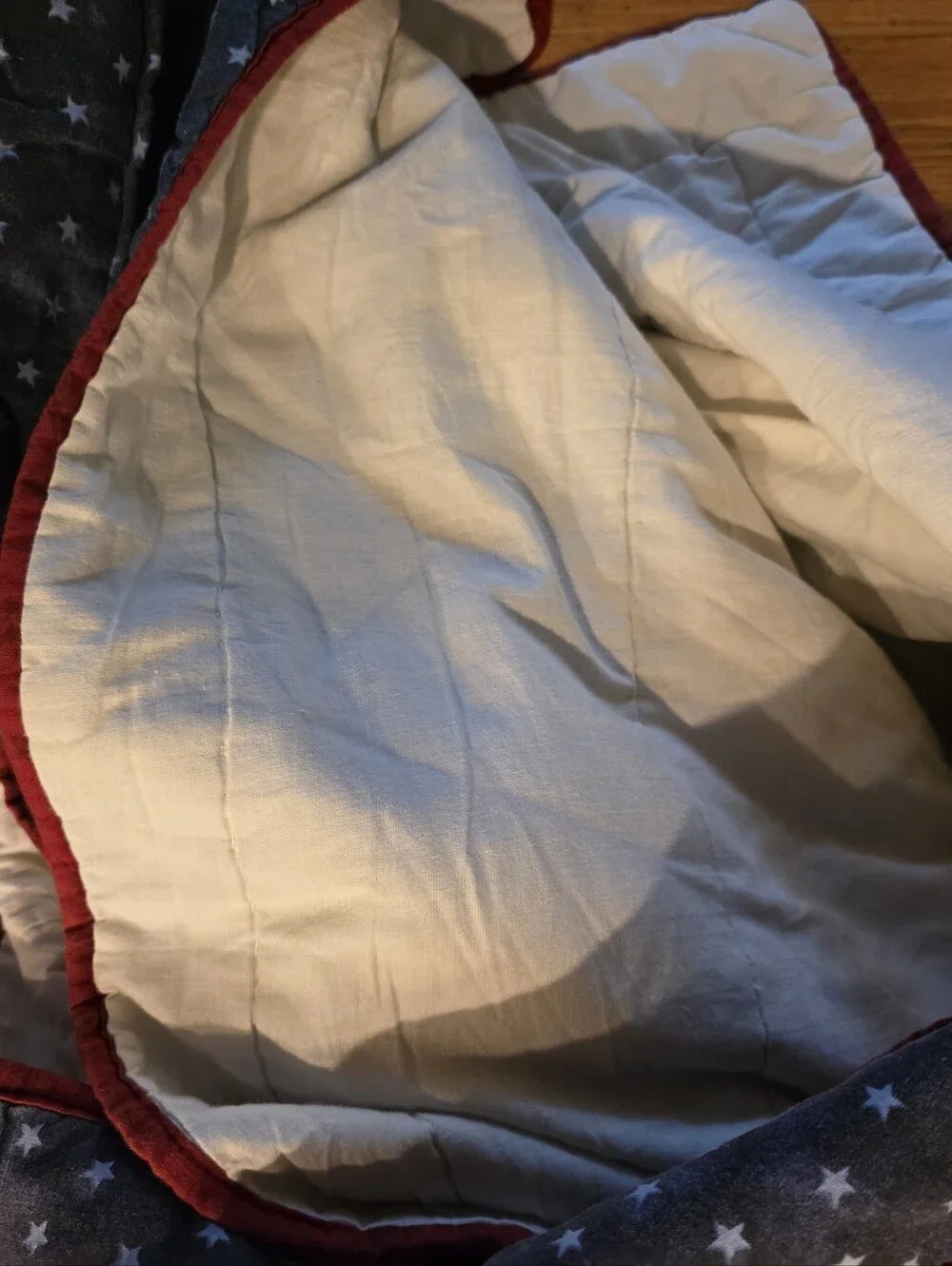 Vintage Patriotic Star Quilt